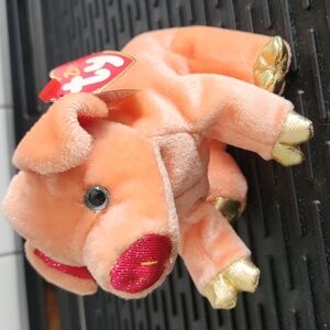 🎄5/$30🎄 2000 TY Beanie Baby Zodiac Pig with Tag